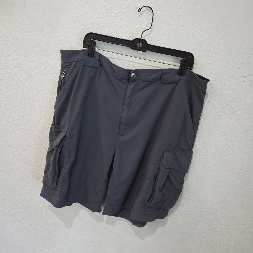 Duluth Trading Co Dry on the Fly Shorts Men's 2XL Gray 9